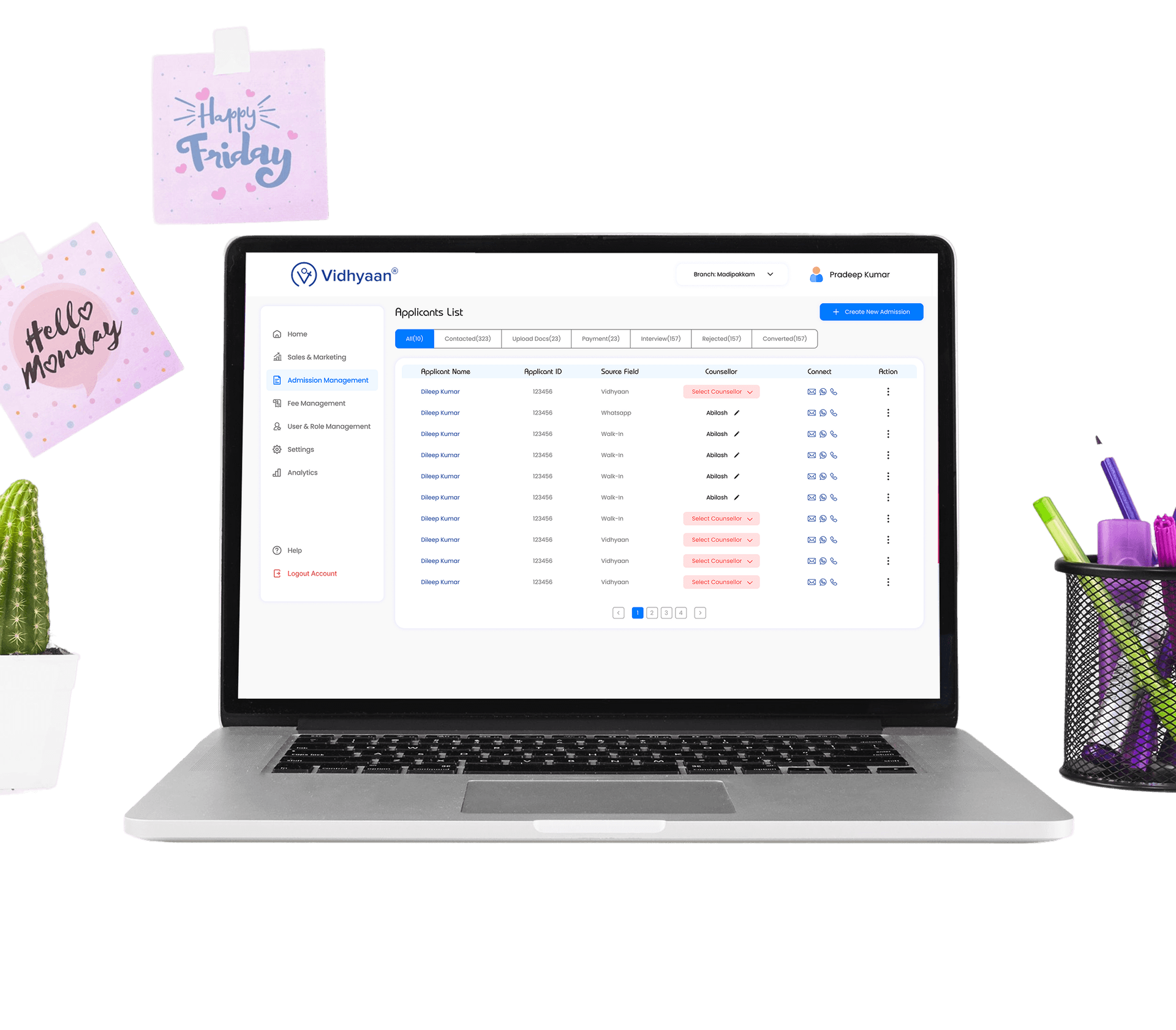 Centralized communication inbox preview
